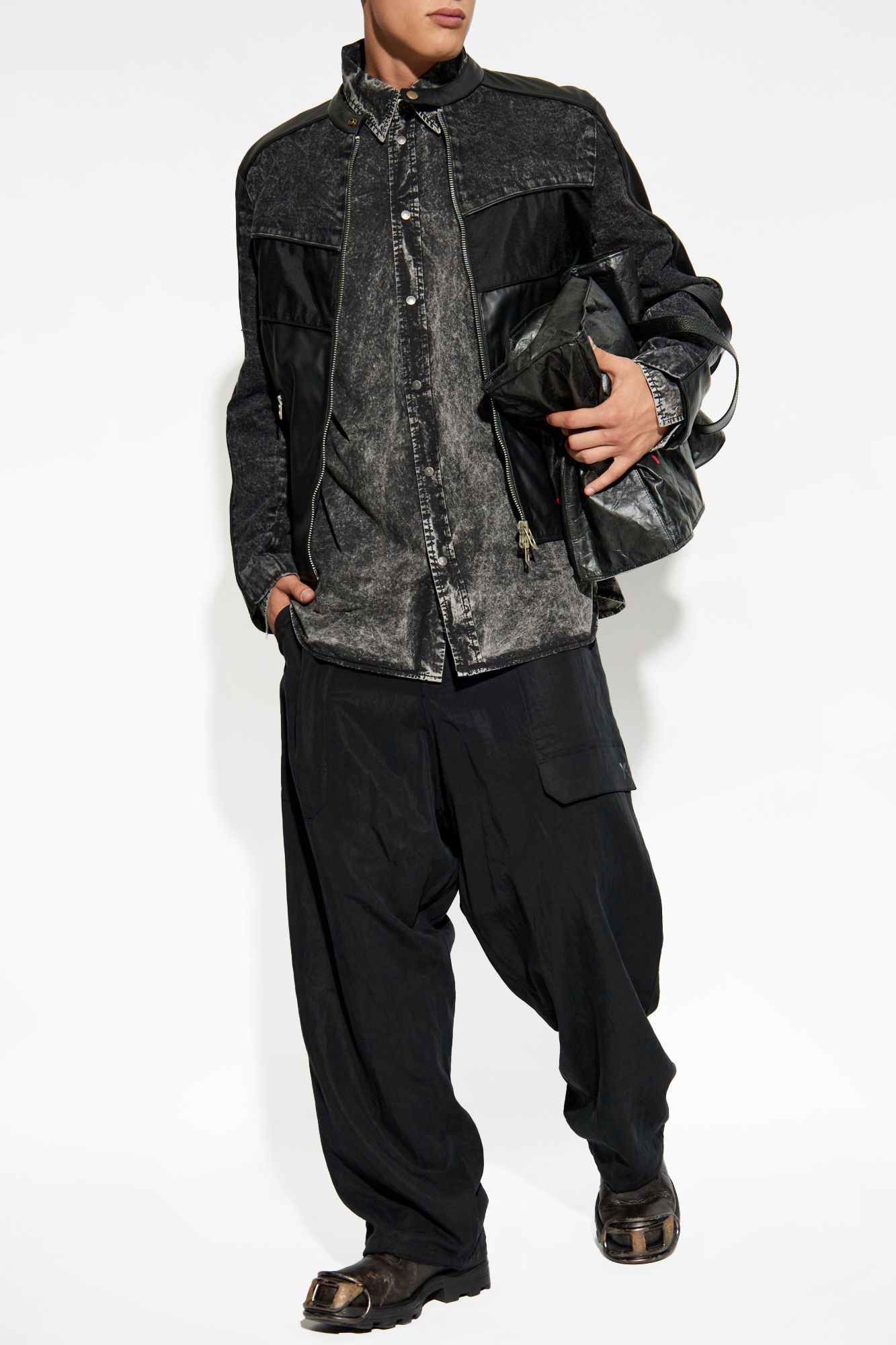 海外並行輸入正規品 Black AS Vitkac - Diesel L-LEOPOL Jacket スノーボード